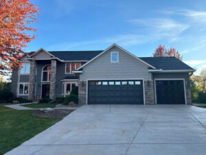 Residential roofing and siding services for a home in Brooklyn Center MN by Younger Exteriors